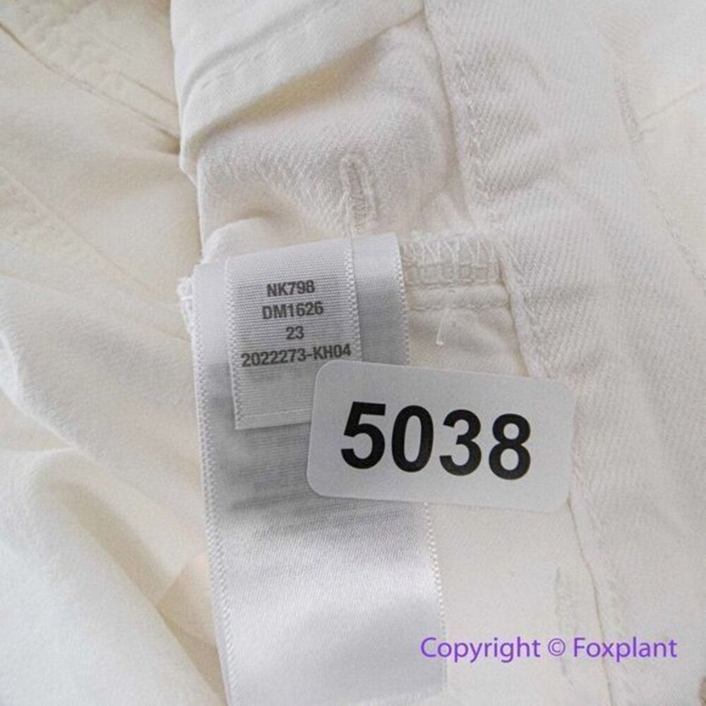 NEW Madewell The Harlow Wide-Leg Jean in Tile White, 23 - Picture 15 of 15